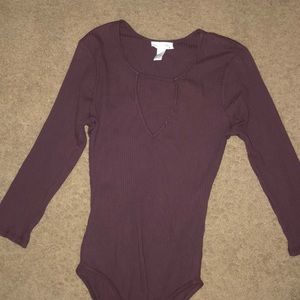 long sleeve body suit